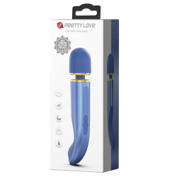 Pretty Love Wand Colorfull 24cm Tête 48mm Bleu